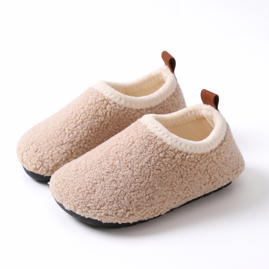 WoolyWalks – Kids Soft Warm Wool Slippers