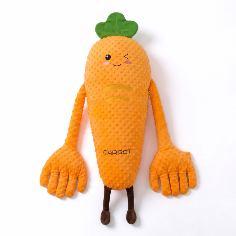 SleepHug Fruit & Veggie Baby Sleep Pillow Plush – Musical Cuddle Toy 65 cm