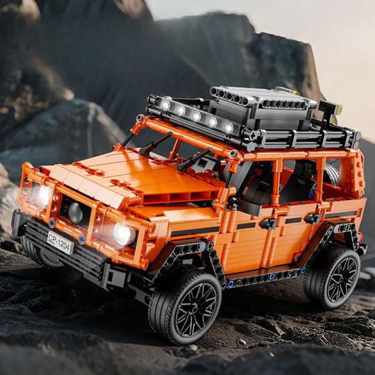 RoboRider RC Car Toy – Building Remote Control Toy for Kids