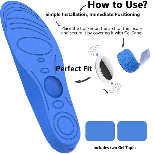MiloTrack GPS Shoe Insole – Kids Safety Tracker Insole