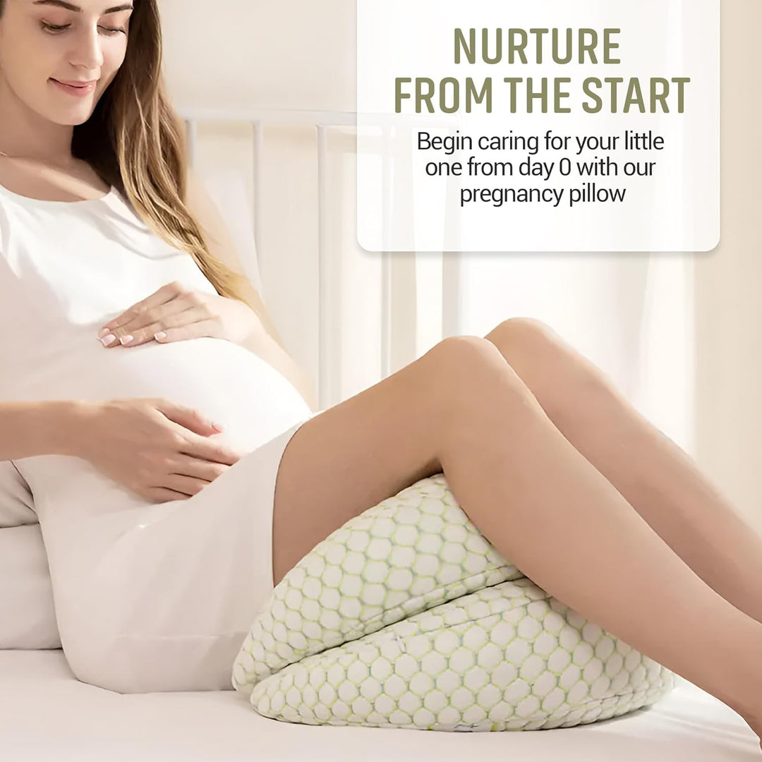 CozyNest – Adjustable Pregnancy Support Pillow