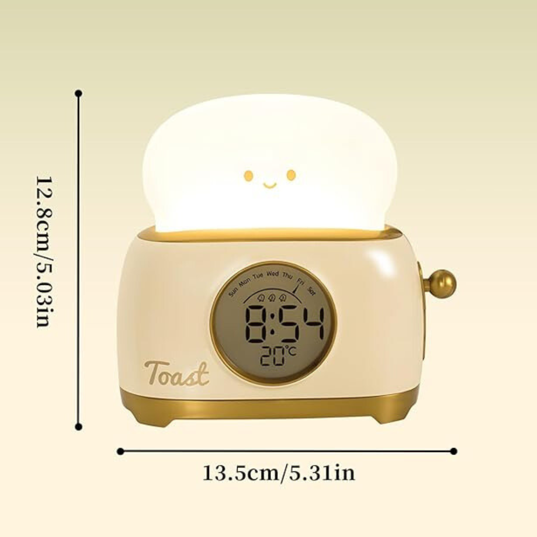 GlowToon Kids Alarm Clock – Bedside Lamp for Babies & Toddlers