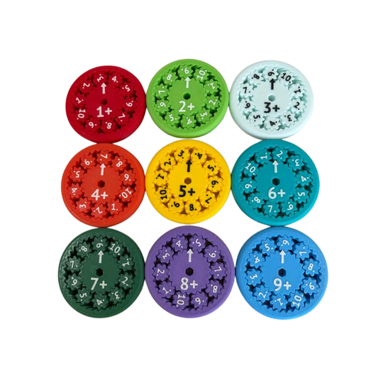Milo & Moon Math Fidget Spinners – Educational Kids Toy