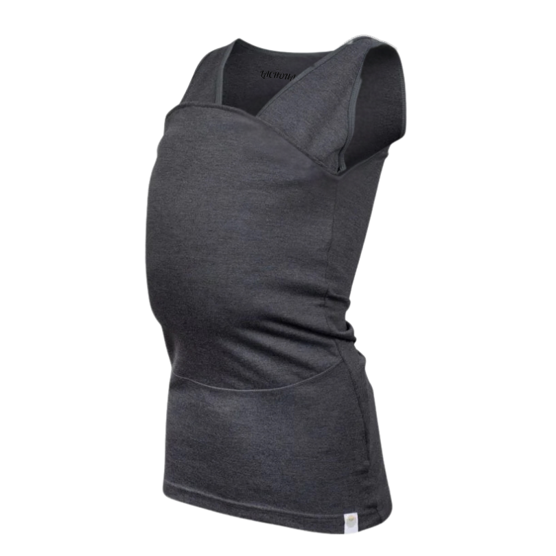 Kangaroo Pocket Baby Carrier T-Shirt – Wearable Bonding Tee for Mums & Dads