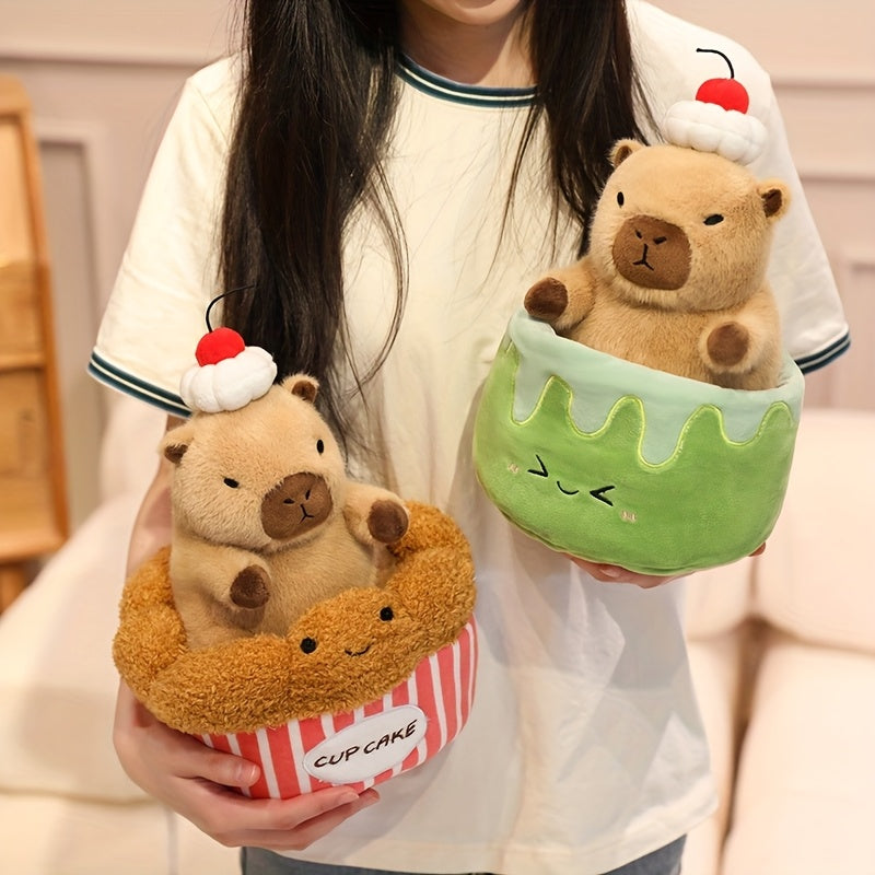 CuteCapybara Plush Toy – Soft Stuffed Capybara for Kids & Toddlers