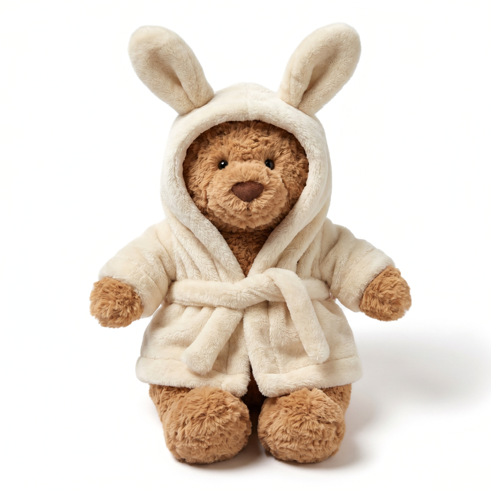 DressyCuddle Dressed Teddy Bear Plush Toy – Costume Character Soft Bear