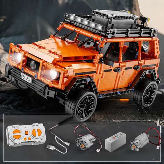 RoboRider RC Car Toy – Building Remote Control Toy for Kids