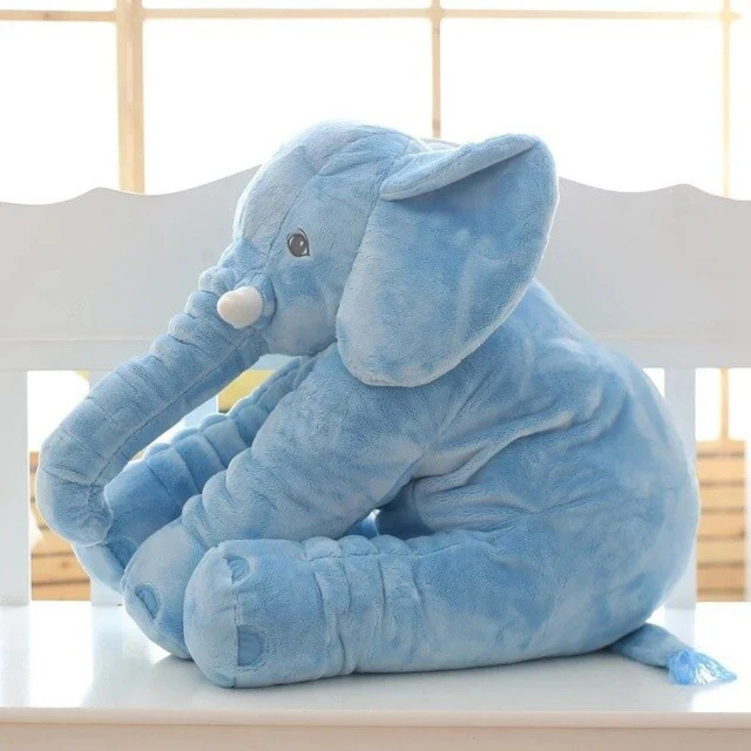 TeddyTrompa Plush Toy – Soft Stuffed Elephant Pillow for Kids & Toddlers