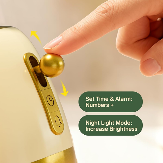 GlowToon Kids Alarm Clock – Bedside Lamp for Babies & Toddlers