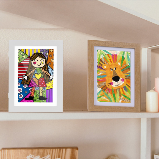 Milo & Moon MemoryFrame – Kids Artwork Display Frame