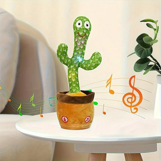 GigglyCactus Plush Toy – Talking Dancing Cactus Toy for Kids