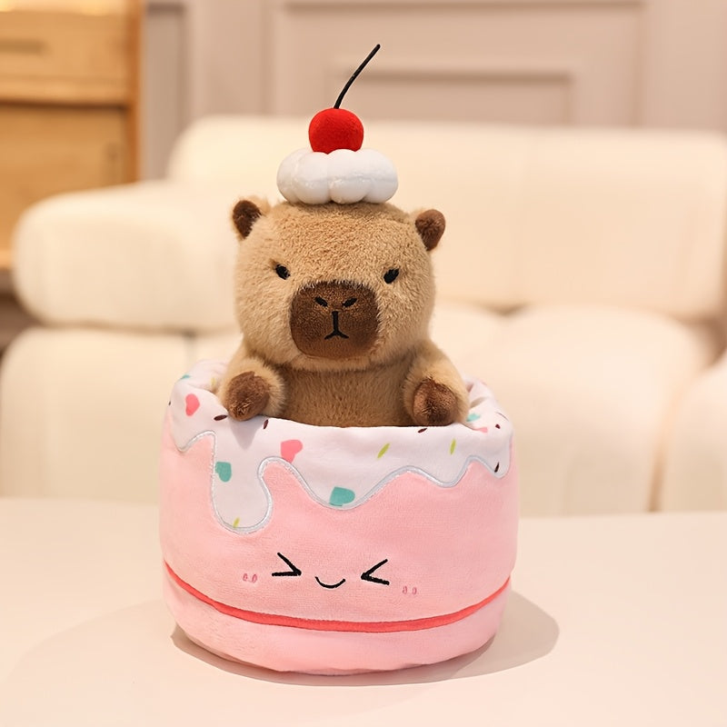 CuteCapybara Plush Toy – Soft Stuffed Capybara for Kids & Toddlers
