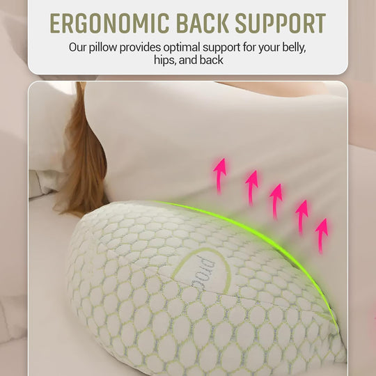 CozyNest – Adjustable Pregnancy Support Pillow