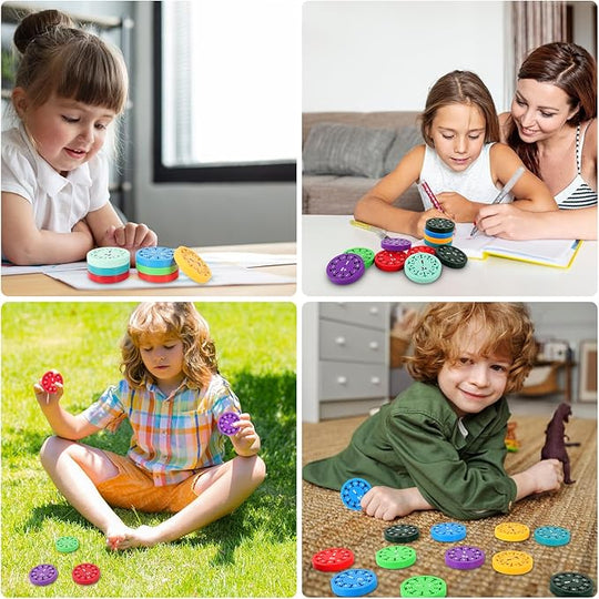 Milo & Moon Math Fidget Spinners – Educational Kids Toy