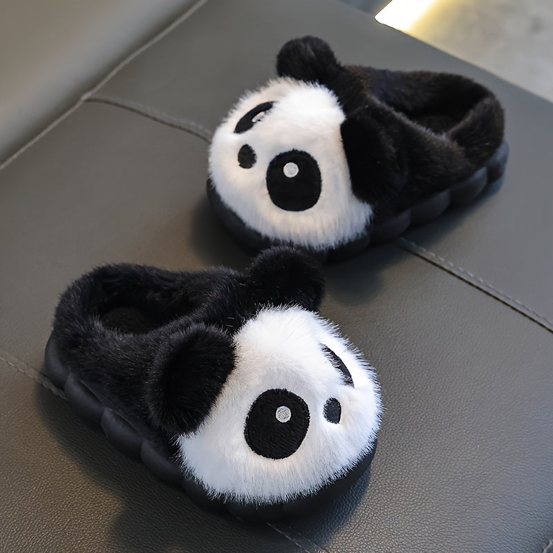 PandaSteps Kids Slippers – Warm Plush Winter Slippers for Toddlers