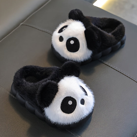 PandaSteps Kids Slippers – Warm Plush Winter Slippers for Toddlers