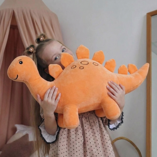 Ena Stegosaurus Dinosaur Plush Toy — Baby Soft Toy