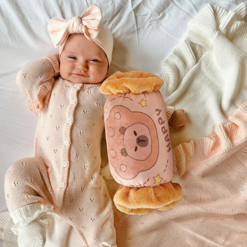 Galenae Candy Capybara Plush Toy – Soft Stuffed Animal for Kids