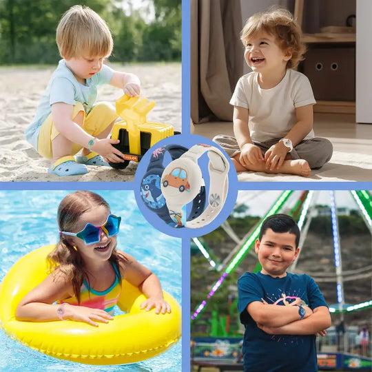 MiloSafe – Kids AirTag Wristband