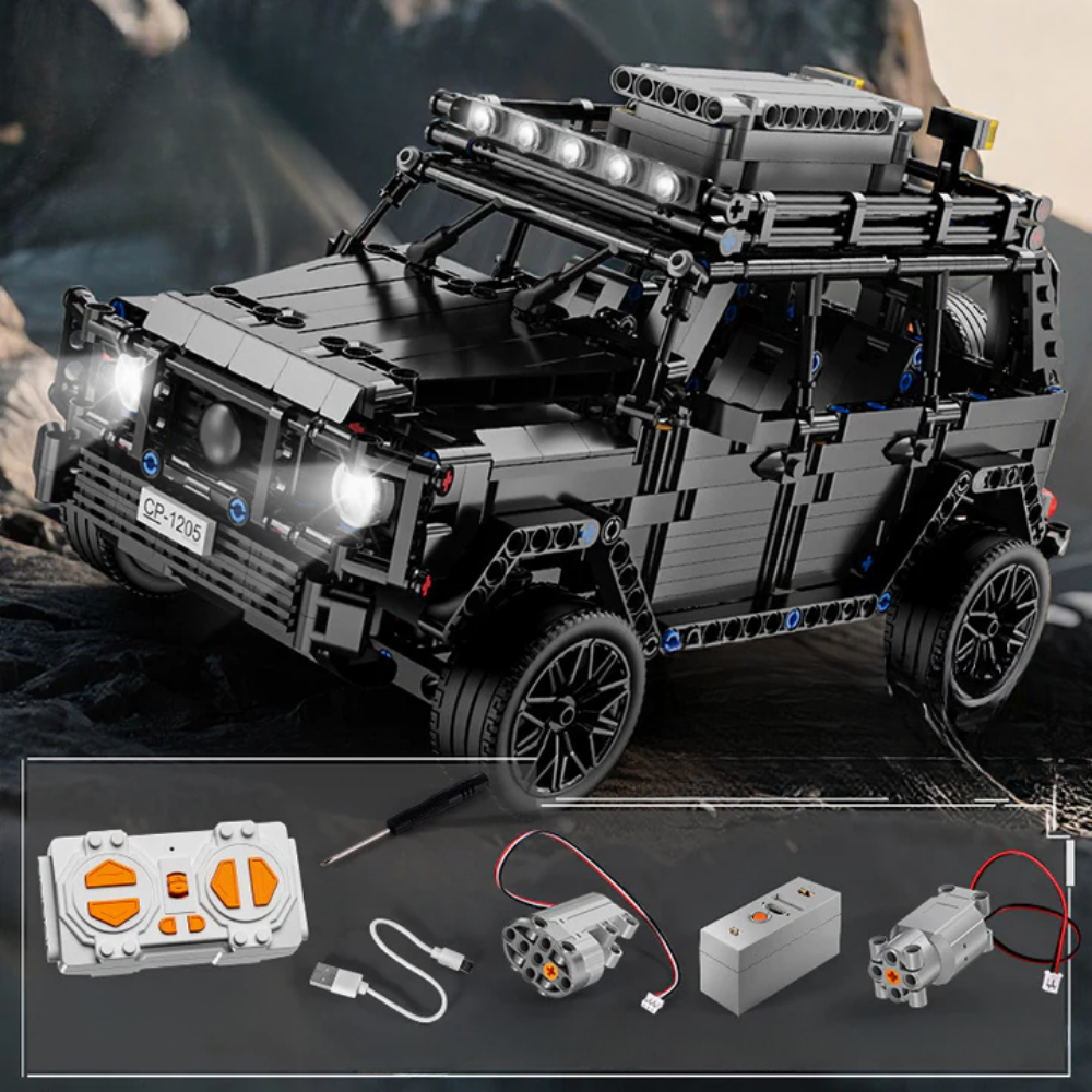 RoboRider RC Car Toy – Building Remote Control Toy for Kids