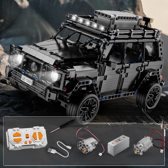 RoboRider RC Car Toy – Building Remote Control Toy for Kids