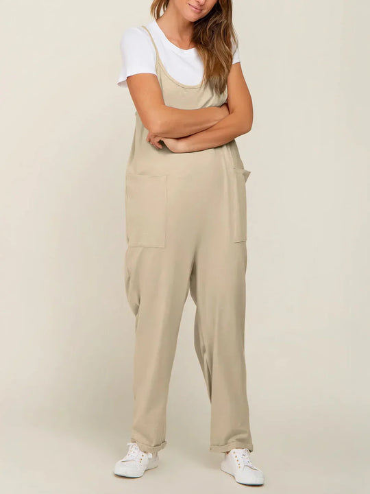 Doleda Maternity Jumpsuit – Comfortable Stretch Pregnancy One-Piece