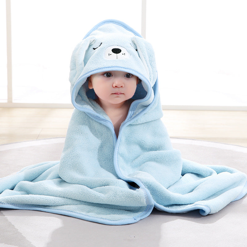 Milo & Moon – Soft Hooded Baby Bath Towel