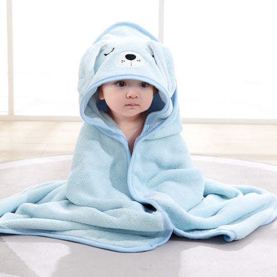 Milo & Moon – Soft Hooded Baby Bath Towel