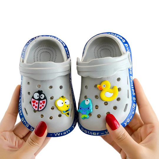 FunToes Toddler Clogs – Lightweight Slip-On Summer Shoes for Kids