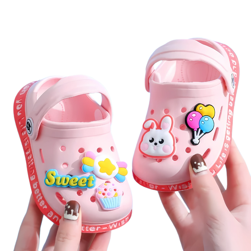 FunToes Toddler Clogs – Lightweight Slip-On Summer Shoes for Kids