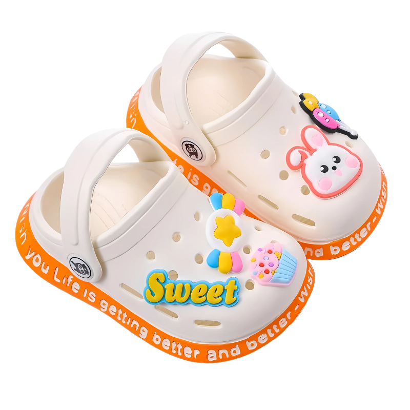 FunToes Toddler Clogs – Lightweight Slip-On Summer Shoes for Kids