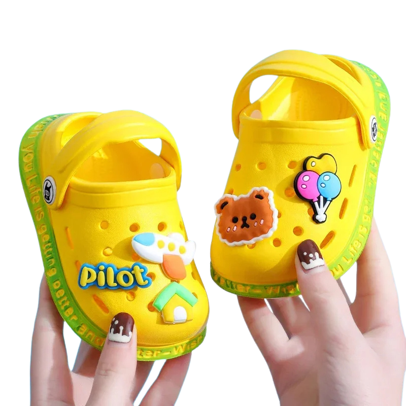 FunToes Toddler Clogs – Lightweight Slip-On Summer Shoes for Kids