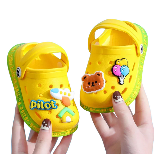 FunToes Toddler Clogs – Lightweight Slip-On Summer Shoes for Kids