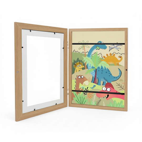 Milo & Moon MemoryFrame – Kids Artwork Display Frame