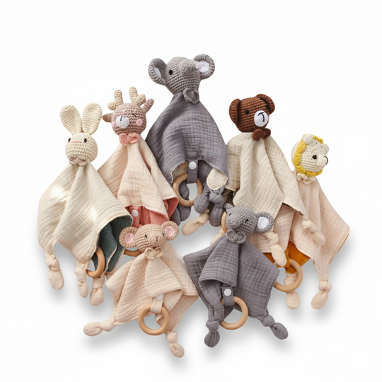 SnuggleBoo – Baby Soft Teether and Rattle Toy