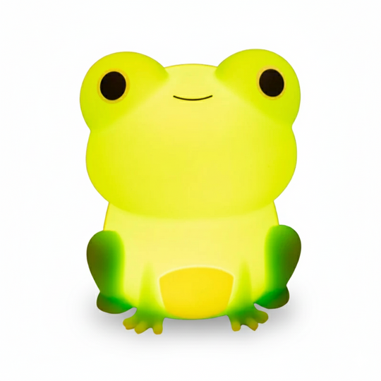 FrogGlow Frog Night Light – Soft Toy Style Night Light for Kids
