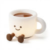 GlowFriends Coffee Night Light – Soft Silicone Kids Bedside Lamp - Fun Decor Perfect Gift