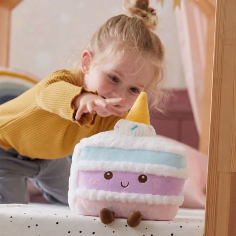 Isa  Rainbow Cake Plush Toy — Baby Soft Toy
