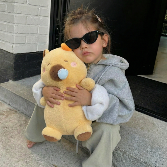 Janae Sick Capybara Plush Toy — Baby Soft Toy