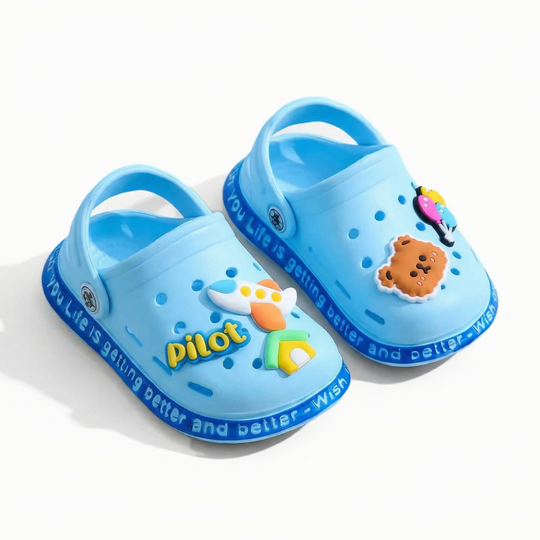 FunToes Toddler Clogs – Lightweight Slip-On Summer Shoes for Kids