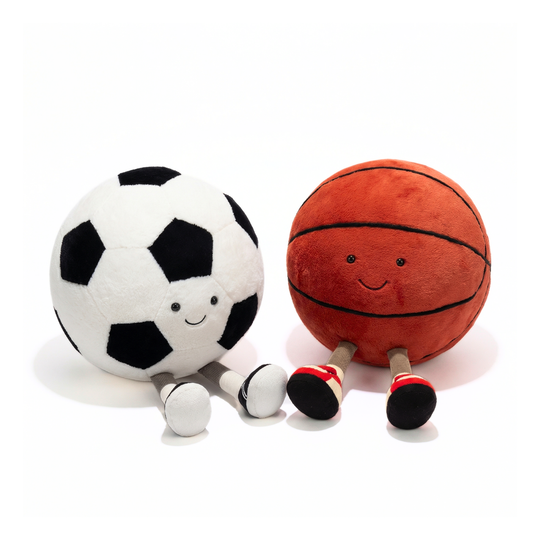 KickBuddy Plush Toy – Soft Stuffed Football for Kids & Toddlers