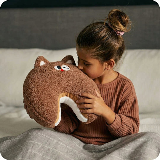 Jonah Chocolate Cat Plush Toy – Soft Stuffed Animal for Kids