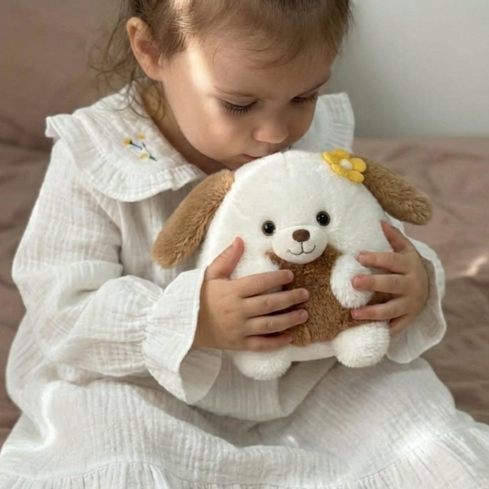 Linus Comfy Puppy Plush Toy – Soft Stuffed Animal for Kids
