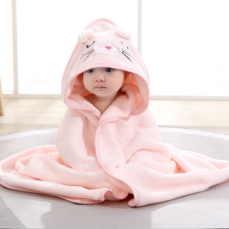 Milo & Moon – Soft Hooded Baby Bath Towel