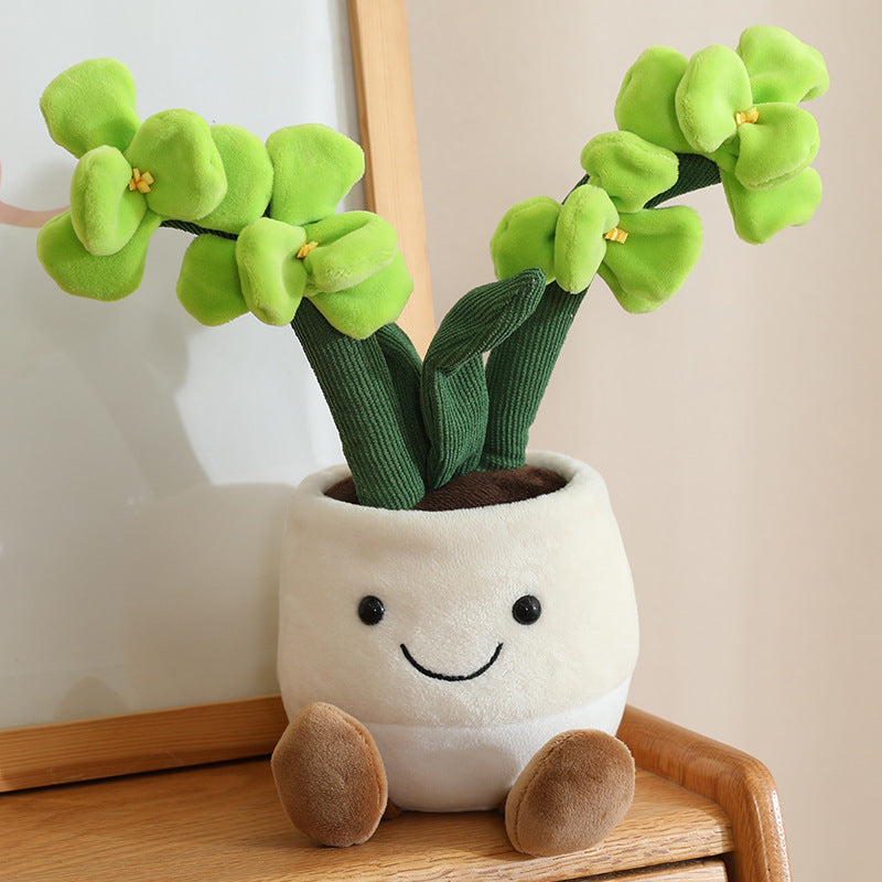 SoftGarden Plush Potted Plants – Soft Faux Succulent & Flower Décor Toys