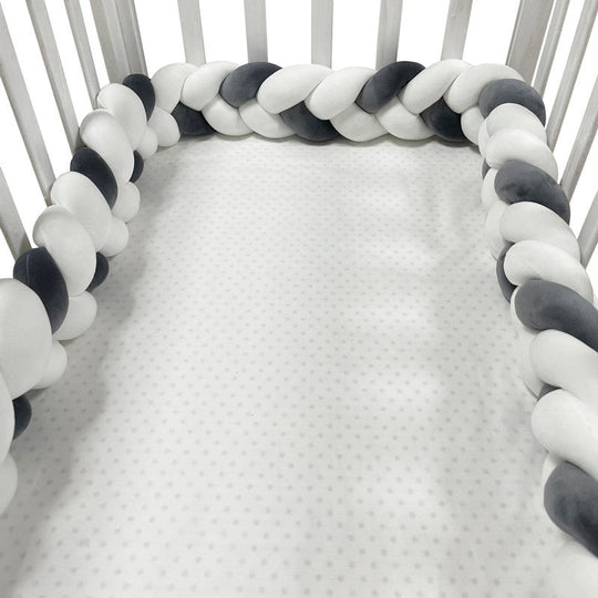 DreamWeave Baby Bumper – Soft Crib Bumper for Babies & Toddlers
