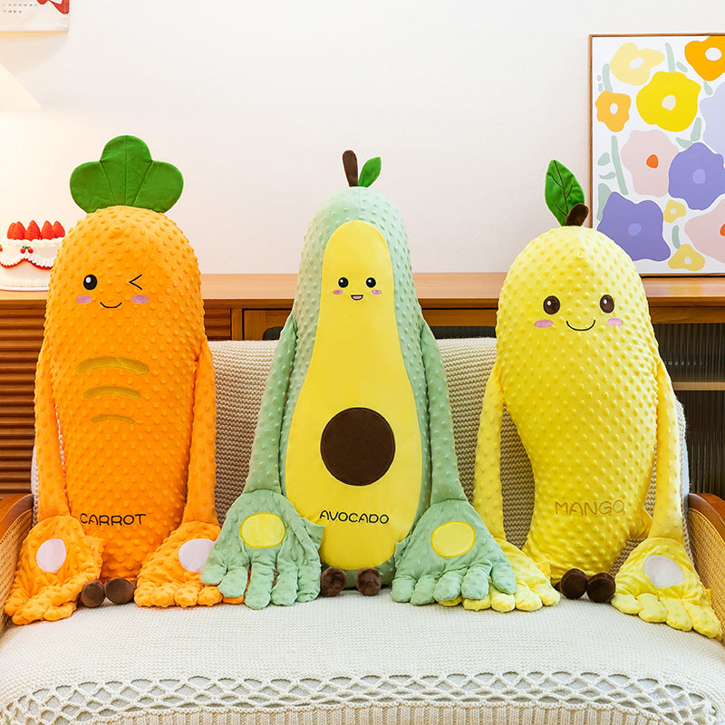 SleepHug Fruit & Veggie Baby Sleep Pillow Plush – Musical Cuddle Toy 65 cm