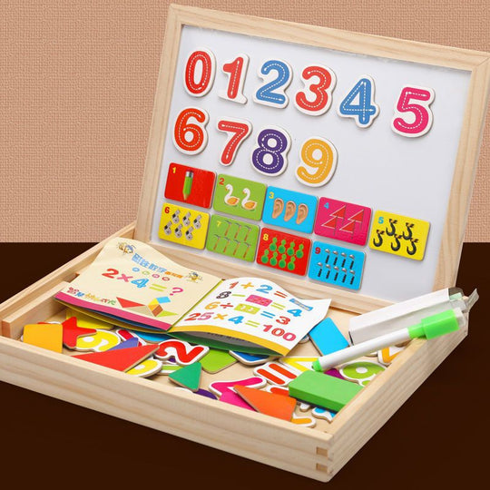 DoodleDesk Montessori 2-in-1 Drawing Table – Creative Kids Toy