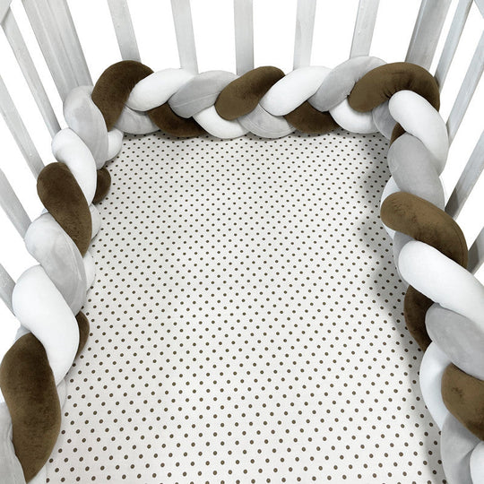 DreamWeave Baby Bumper – Soft Crib Bumper for Babies & Toddlers