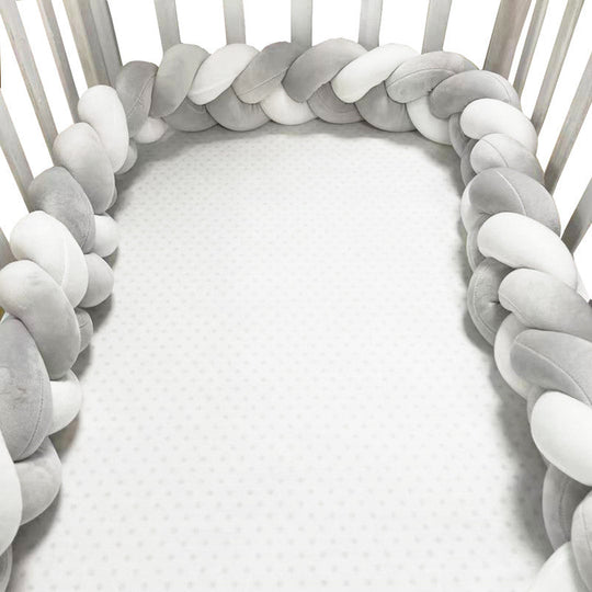 DreamWeave Baby Bumper – Soft Crib Bumper for Babies & Toddlers
